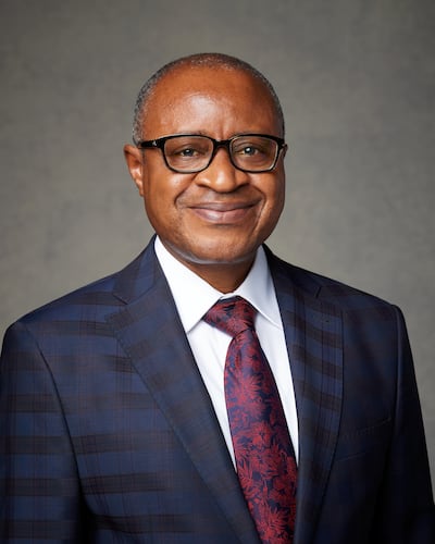Elder Alfred Kyungu, a General Authority Seventy of The Church of Jesus Christ of Latter-day Saints.