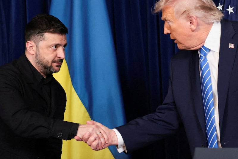 Zelensky criticized Trump's decision to lift sanctions on Russian diesel.