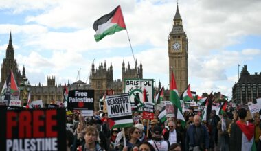 Photos: Thousands march across Europe to demand end to Israel’s war on Gaza | Israel-Palestine conflict News
