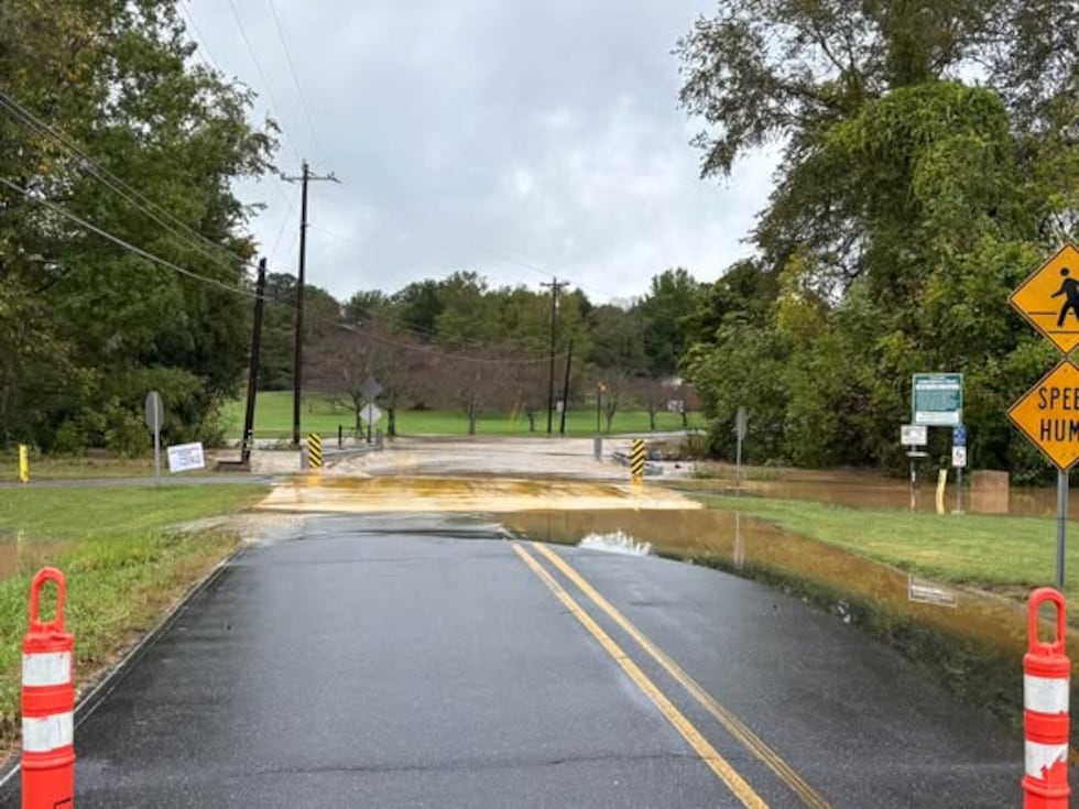 Remnants of Isaias caused flooding in Lenoir on several roadways including Pennell Street near...