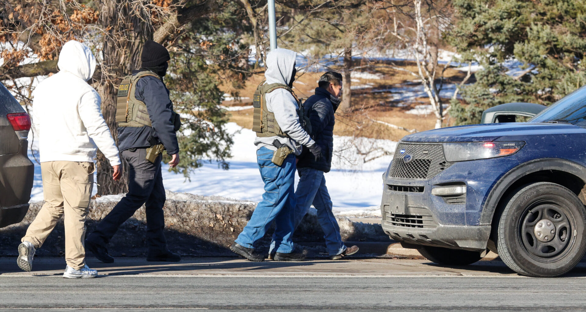 ICE is already showing up near voting sites, bolstering lawsuit against armed agents at polls