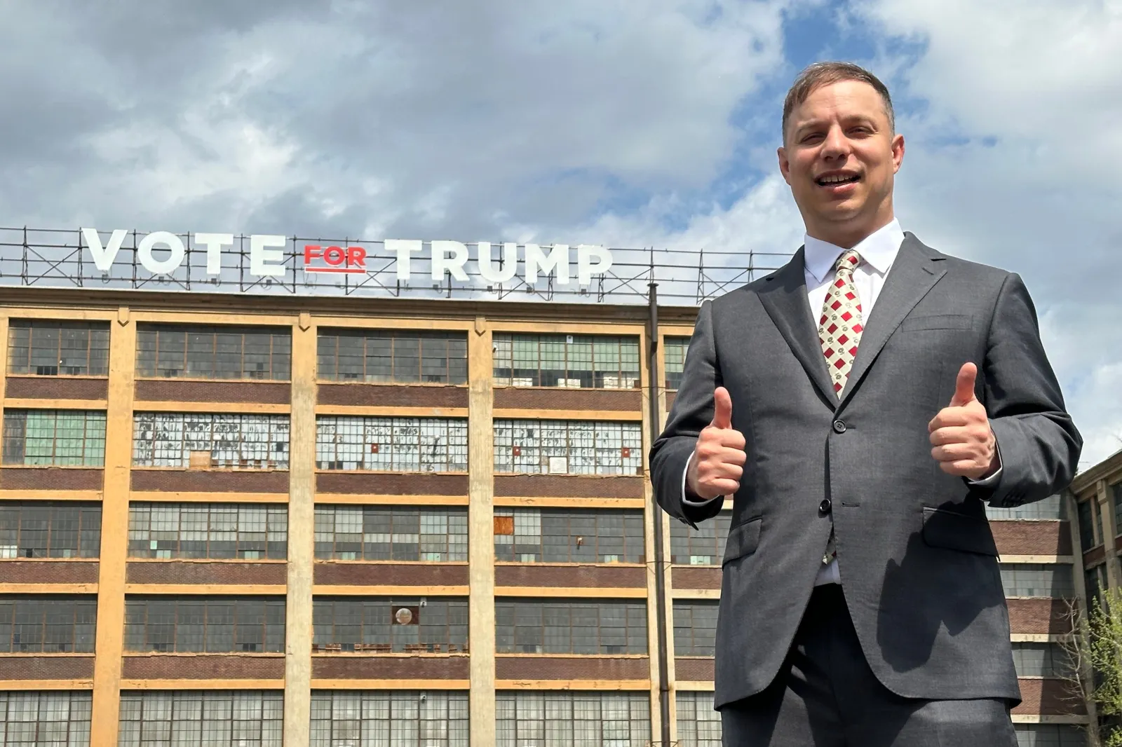 Anthony Constantino poses for a photo in Amsterdam, New York on April 16, 2026.