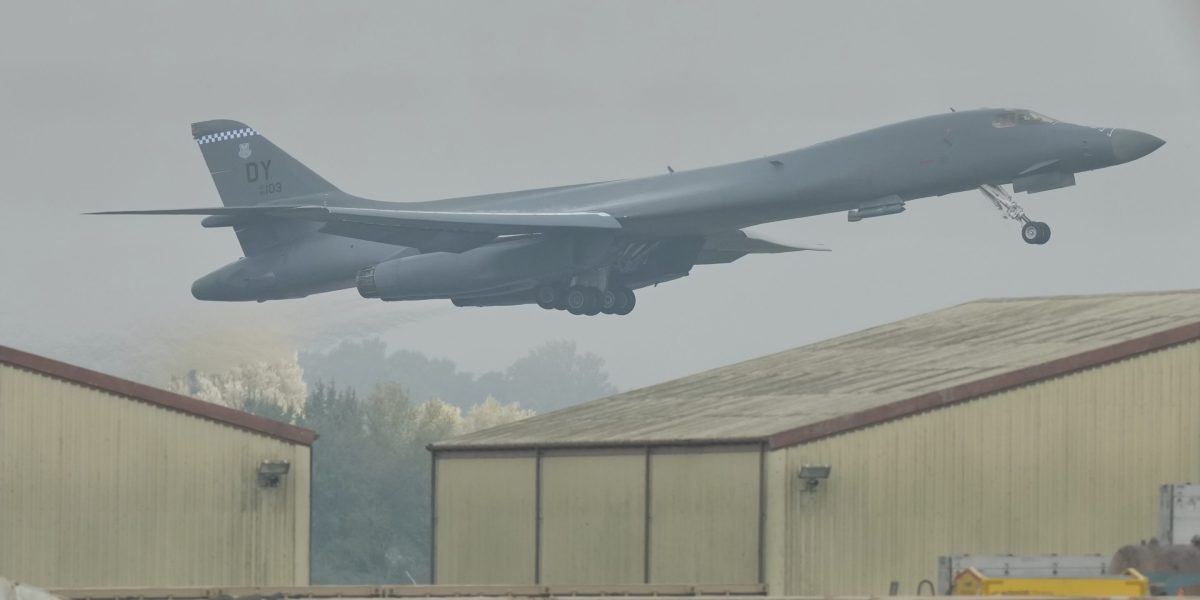 Air Force removes all bombers from British base after a planned terror attack was foiled