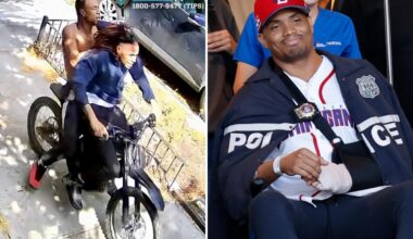 Migrants wanted for slashing NYPD detective found hiding in Massachusetts basement