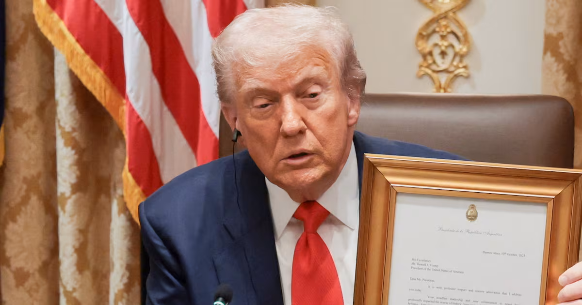 Trump's Nobel Peace Prize Hopes Get a Brutal Reality Check