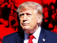 Donald Trump photo illustration