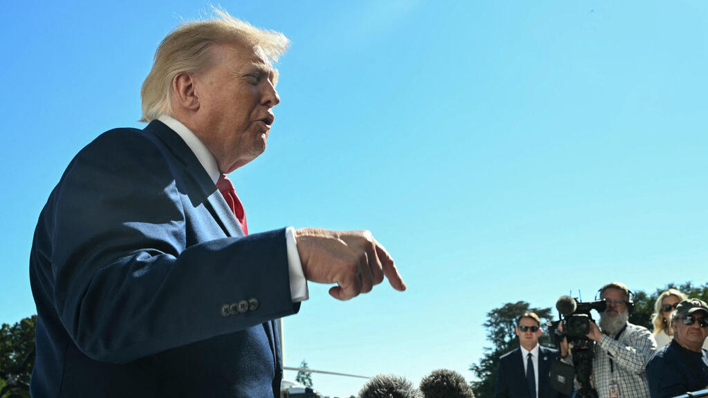US President Donald Trump (Photo: Alex WROBLEWSKI / AFP) נשיא ארה"ב דונלד טראמפ