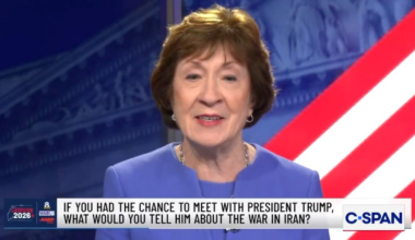Desperate Must-Win Republican Susan Collins Throws Trump Under the Bus