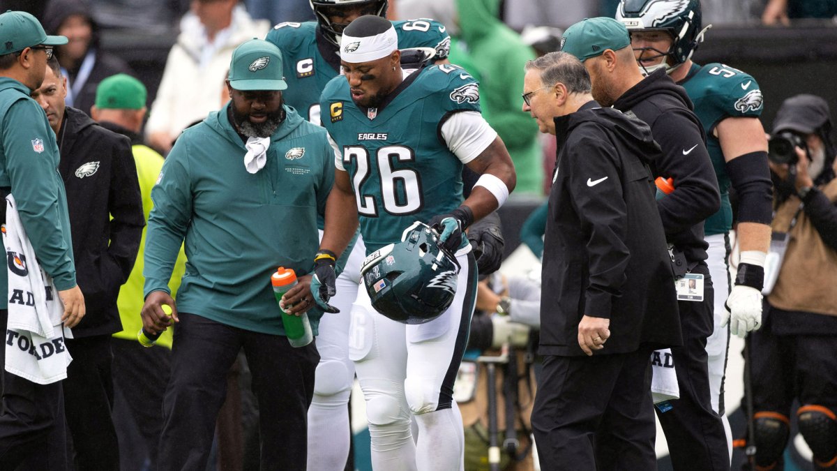 Eagles injury update: Saquon Barkley misses all week of practice – NBC Sports Philadelphia