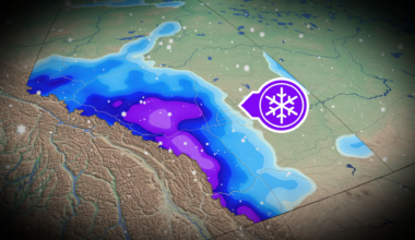 Up to 20 cm of snowfall threatens Thanksgiving travel