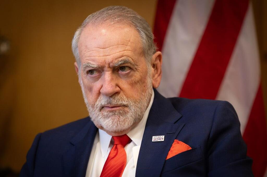 Mike Huckabee, US ambassador to Israel (Photo: Alex Kolomoisky) מייק האקבי, שגריר ארה"ב בישראל