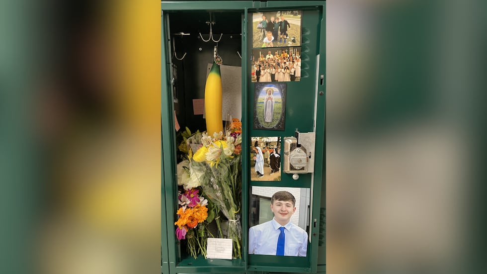 Students and staff at Pius X High School remember 17-year-old Troy Jeffrey, a junior who died...