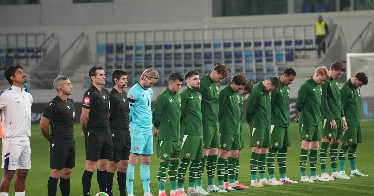 Ireland soccer players once again refuse to shake hands with Israel team