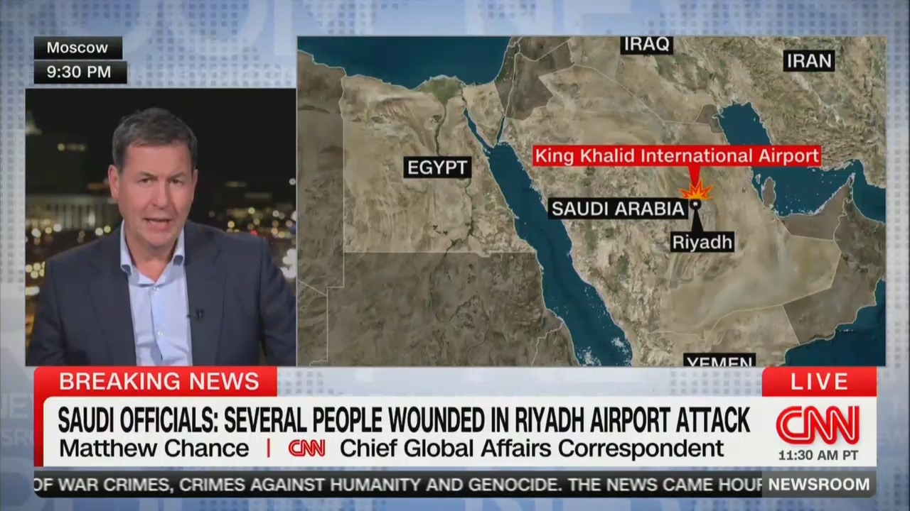 At Least 12 People Killed, 50 Hurt in Riyadh Missile Strike