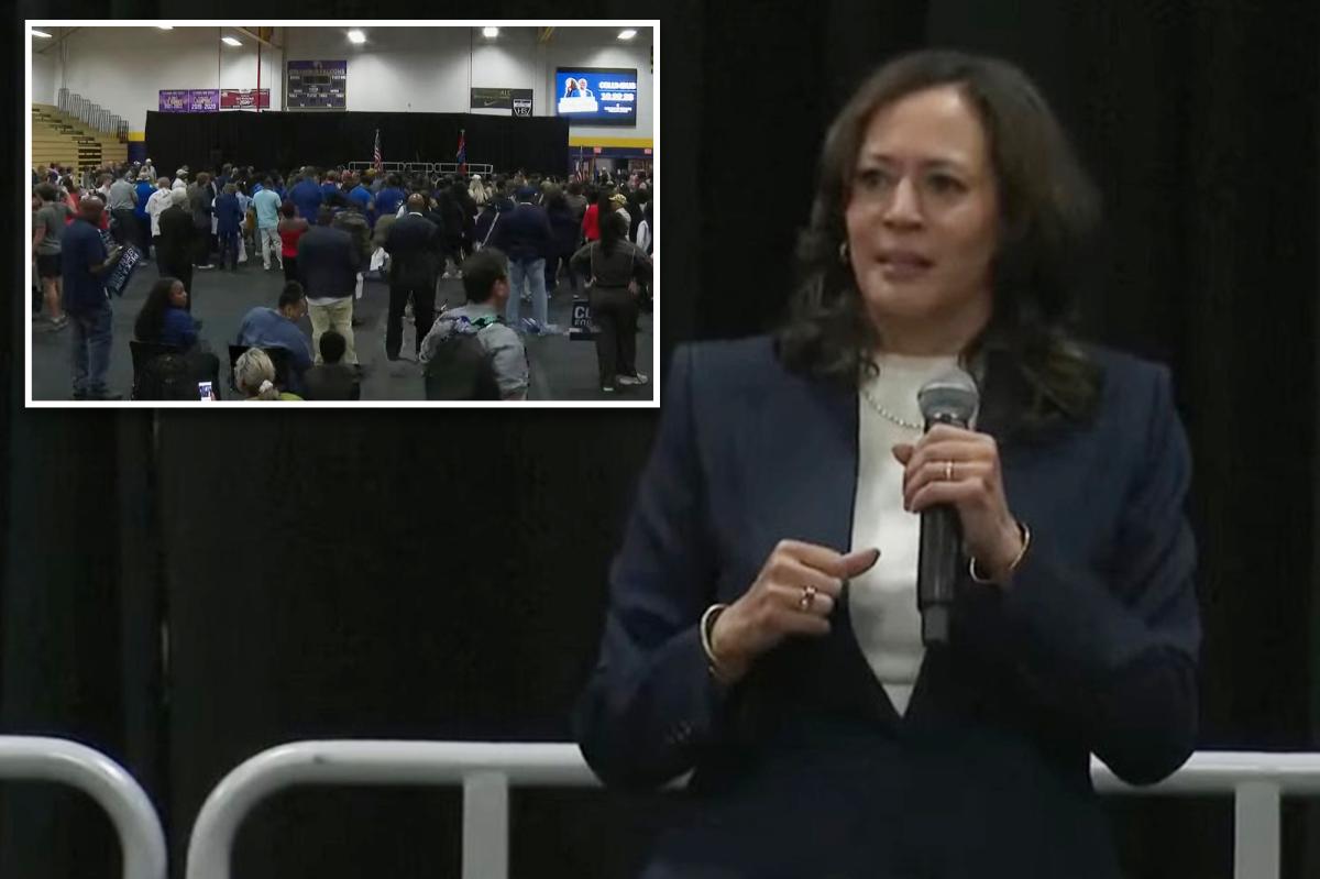 Kamala Harris gets crickets from Mississippi rally crowd after butchering motivational quote