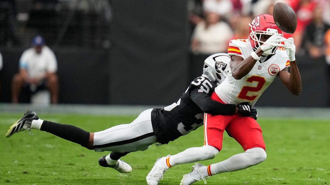 Tyquan Thornton Carted off with Gruesome Ankle Injury, Latest on Chiefs WR's Return Timeline