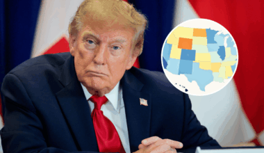 Map Shows Trump Approval Rating in Every State 1 Month Until Midterms