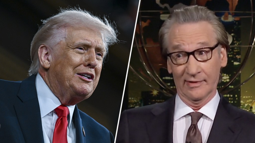 Donald Trump Talks About White House Dinner With Bill Maher