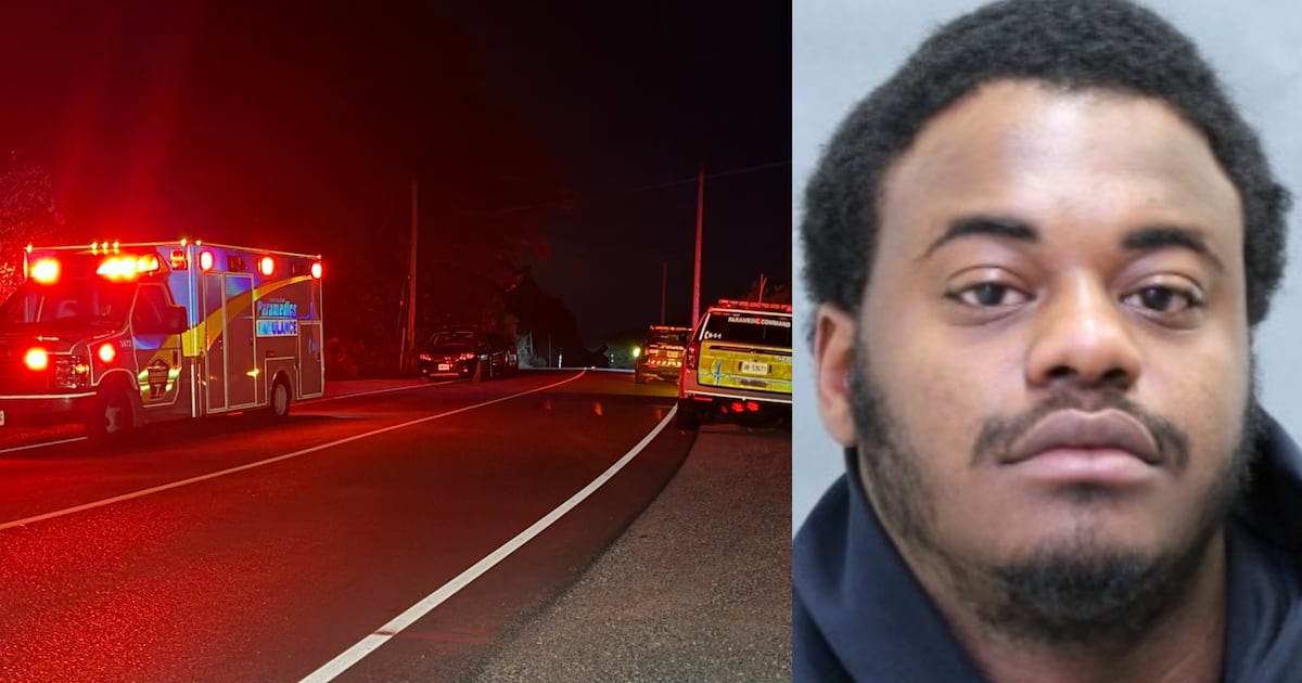 2 arrested, 1 at-large after body found in burning vehicle in Scarborough