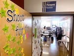 FILE - Students work in a math class at McKay High School, part of the Salem-Keizer district, in Salem, Ore., on Sept. 13, 2023.