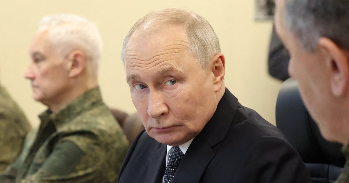 Beleaguered Putin Suffers Through Eight-Hour Humiliation