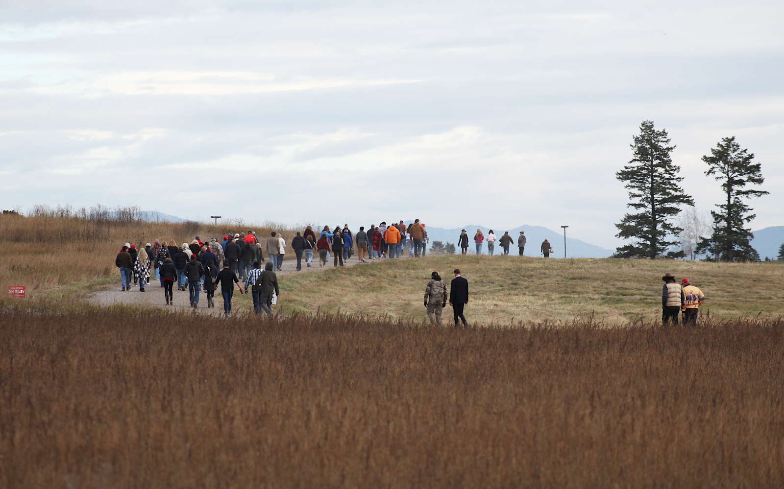 Crowds show for Trump visit to Kalispell • Daily Montanan