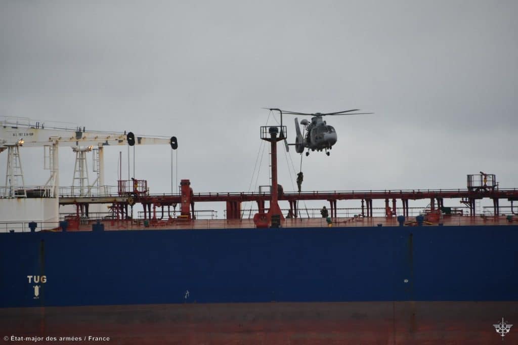 French Navy Intercepts and Boards Shadow Fleet Tanker ‘DF Peak’ South of Réunion