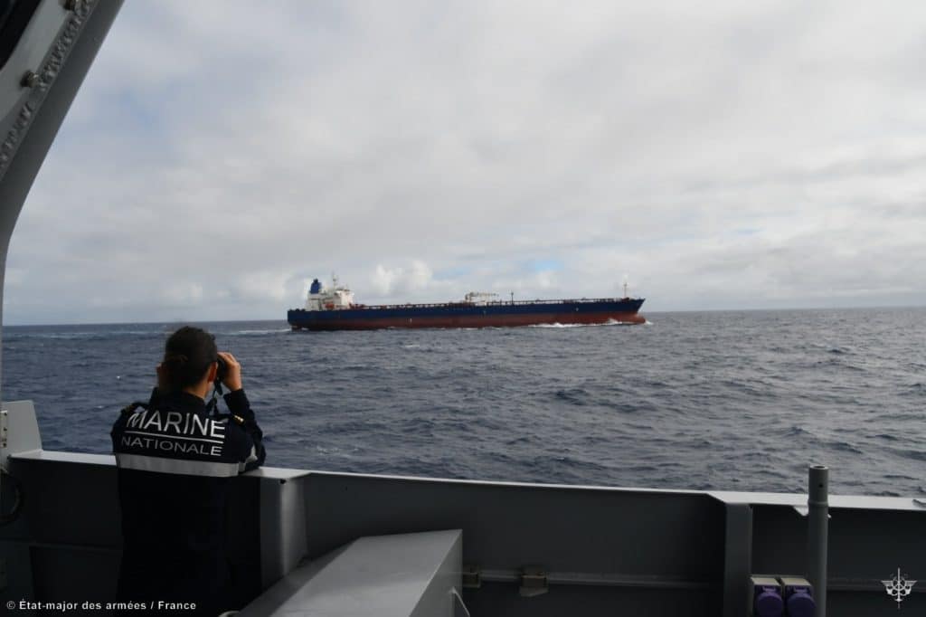 French Navy Intercepts and Boards Shadow Fleet Tanker ‘DF Peak’ South of Réunion