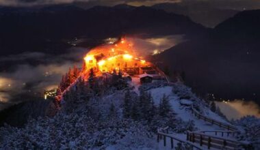 Fire guts Hitler’s Eagle’s Nest, takes pieces of Army history with it