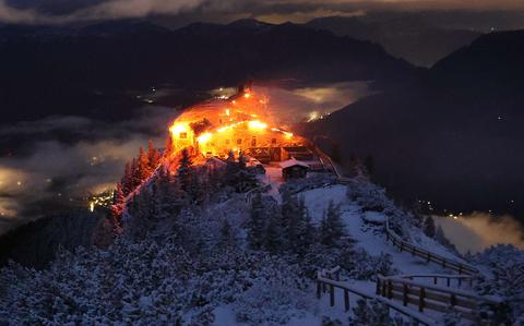 Fire guts Hitler’s Eagle’s Nest, takes pieces of Army history with it
