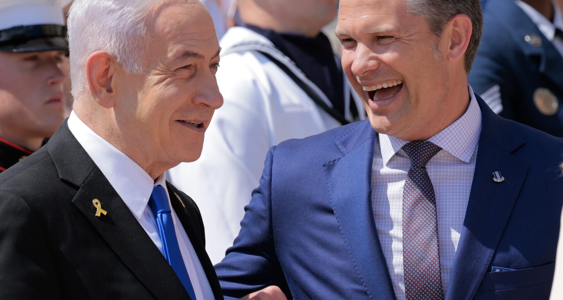 Hegseth Makes Unannounced Visit to Netanyahu Ahead of Israel’s Elections