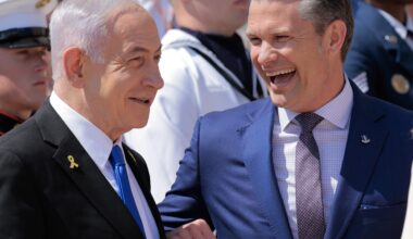 Hegseth Makes Unannounced Visit to Netanyahu Ahead of Israel’s Elections