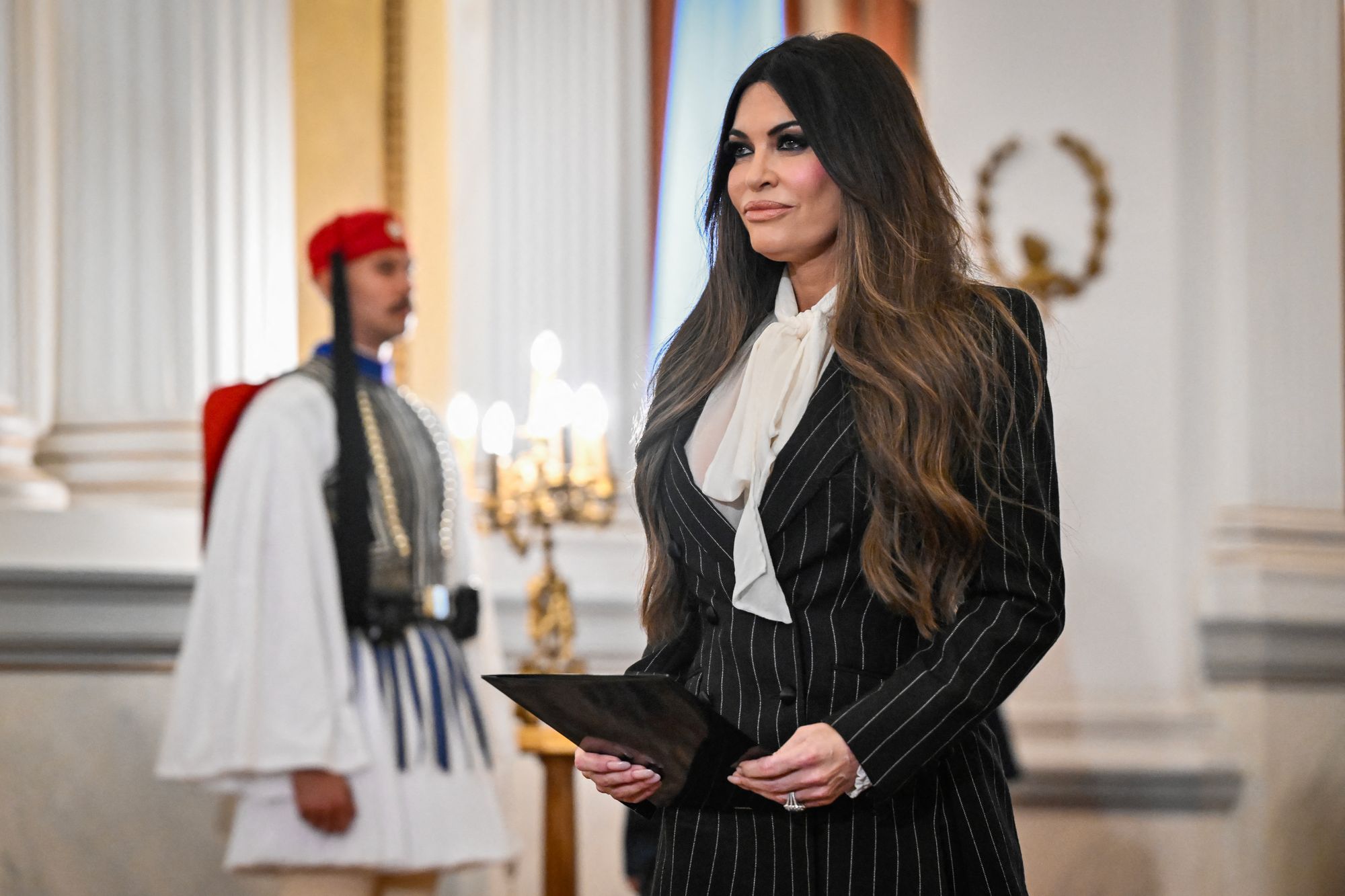 Before she was ousted as US ambassador to Greece, Guilfoyle reportedly sought help shoring up her position from three powerful men