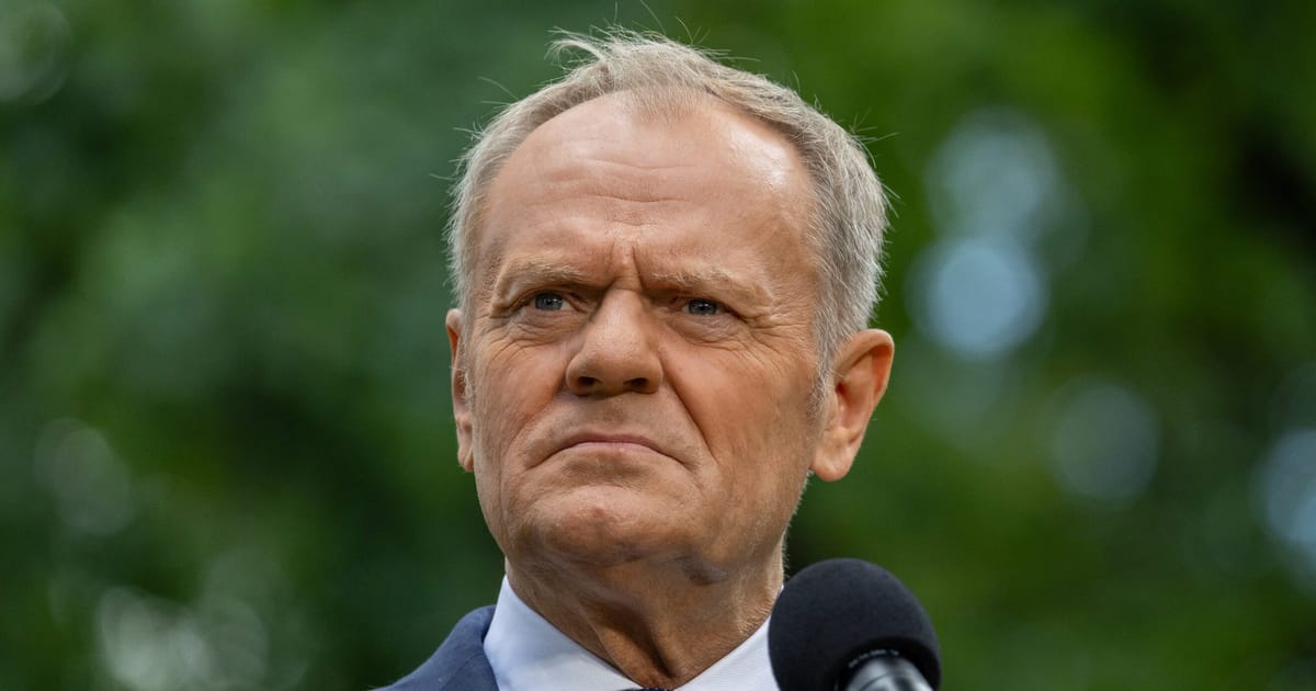 Man arrested in connection with alleged assassination plot against Donald Tusk – POLITICO