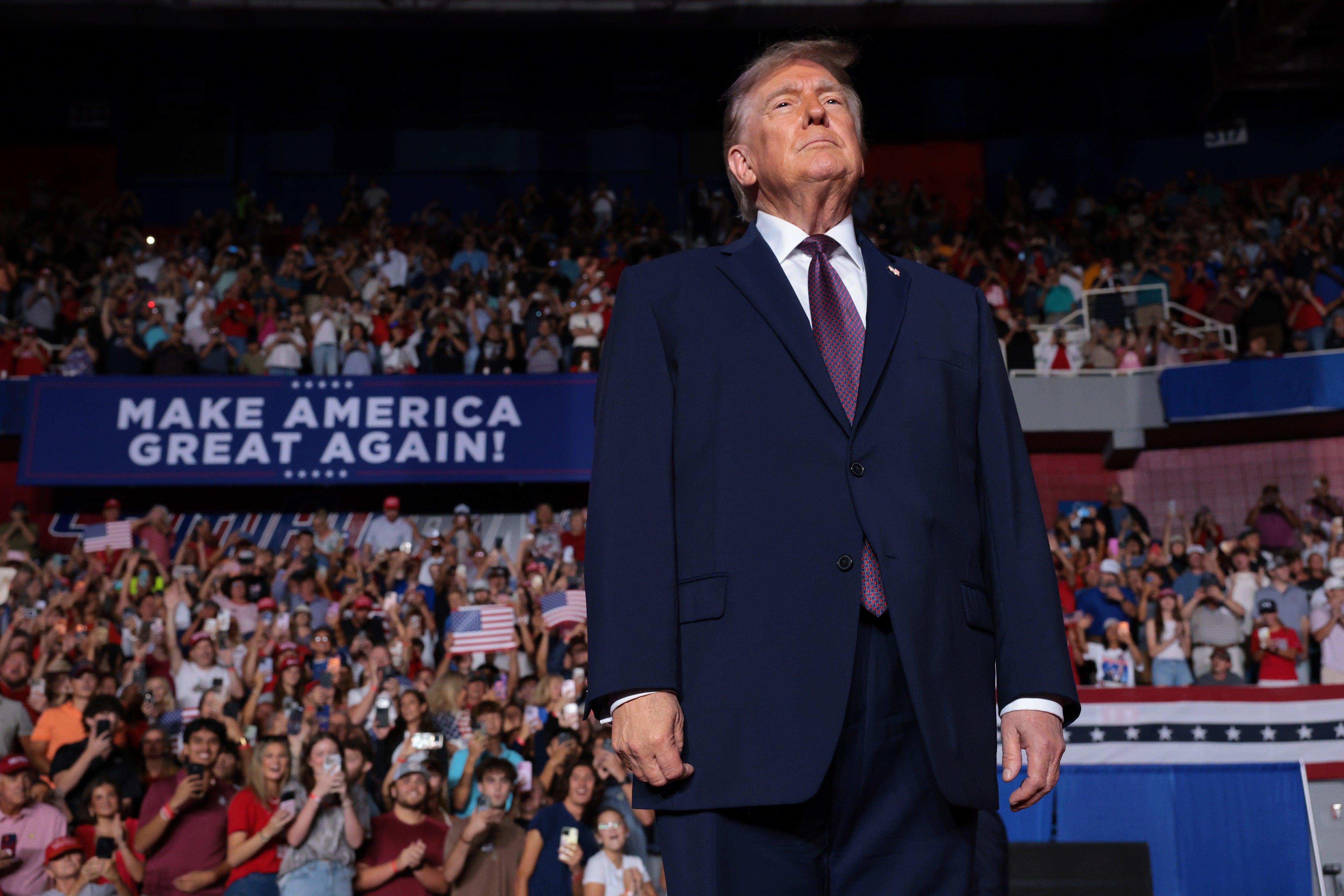 President Donald Trump has been in a ‘foul mood’ while on the road as he attempts to bolster support for Republicans ahead of the midterms, according to an insider
