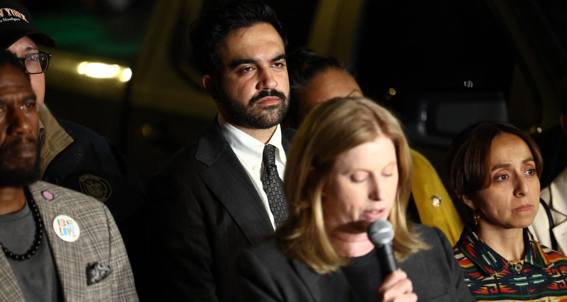 Zohran Mamdani and Jessica Tisch
