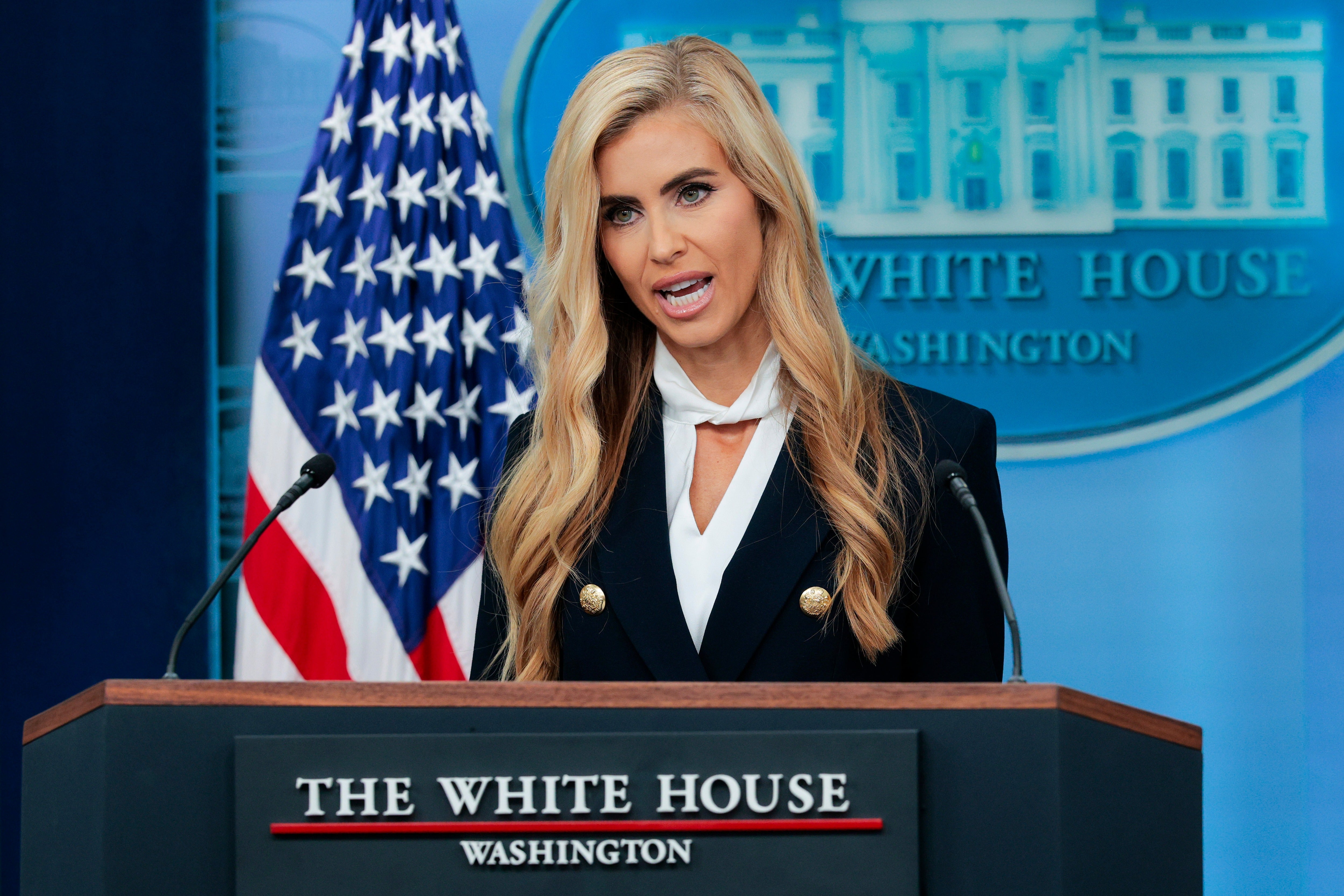 Within a few short minutes of Katie Zacharia’s first press briefing, she made an embarrassing faux pas and then bolted early