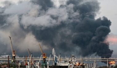 Ukraine strikes oil facility in St. Petersburg as part of ‘massive’ drone attack – POLITICO