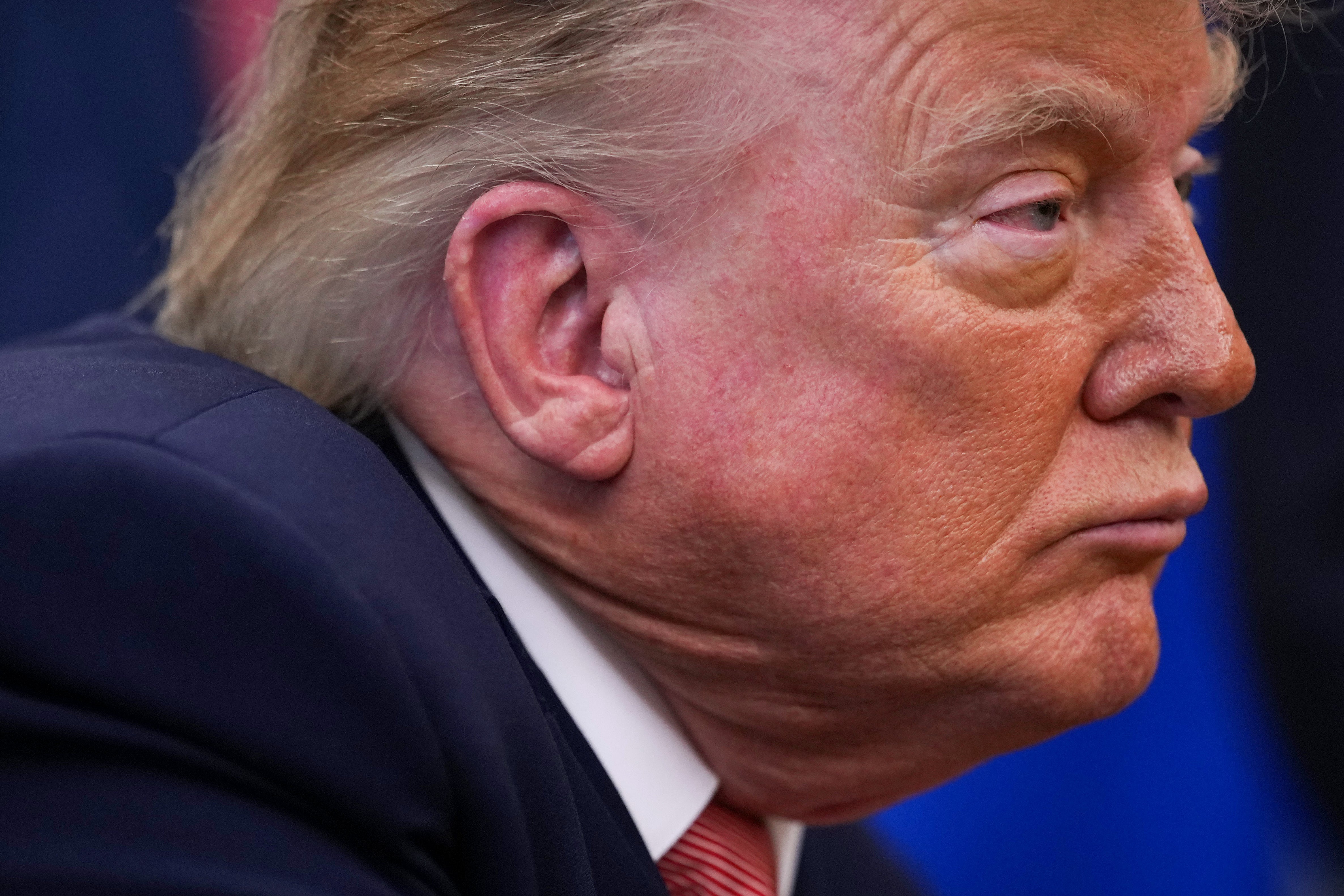 President Donald Trump’s Oval Office outburst on Tuesday prompted renewed questions on social media about his mental state