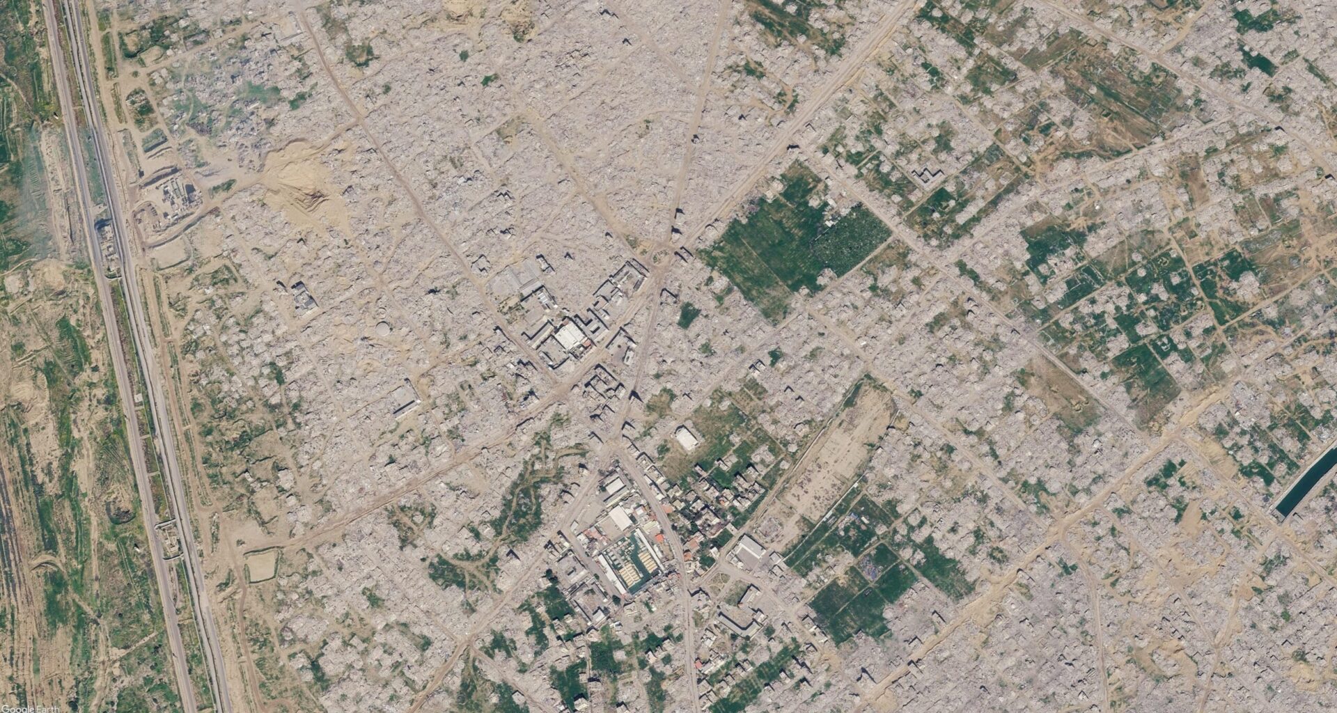 Viral Google Maps Images Shared Widely This Week Show Gaza Ruins. We Obtained More Recent Satellite Imagery