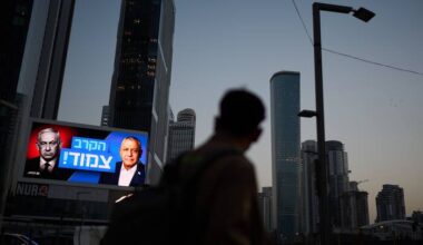 Voters in Israel will decide whether to oust Netanyahu after 3 years of war