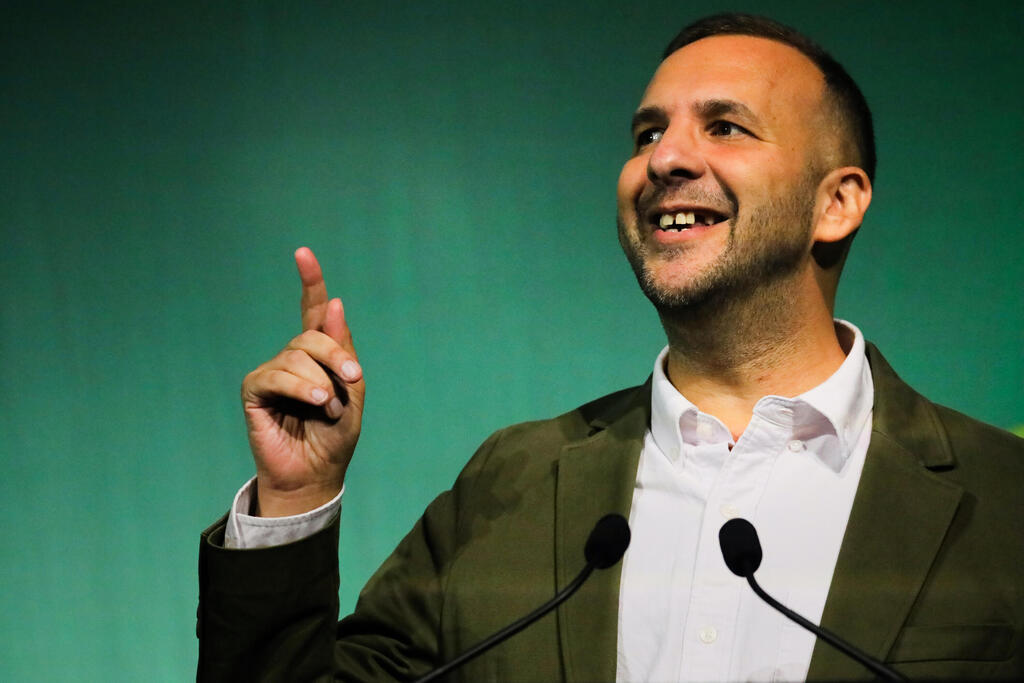 Green Party leader Zack Polanski, who is Jewish and anti-Zionist (Photo: Alishia Abodunde/Getty Images) בריטניה ברייטון ועידת מפלגת הירוקים יו"ר המפלגה זאק פולנסקי