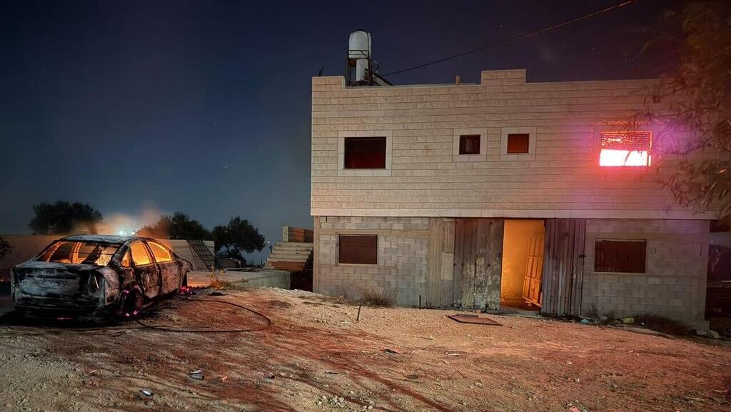 Arson attack by Jewish extremists in the West Bank village of Jalud ההצתה בג'אלוד