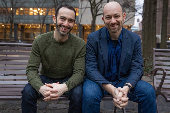 Brandon Kramer and Lance Kramer 'Holding Liat'