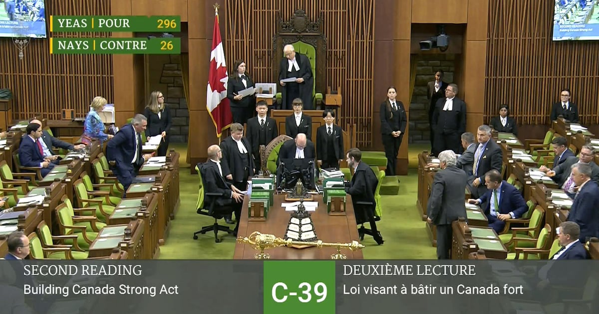 Conservatives vote with Liberals as Bill C-39 heads to committee - CTV News