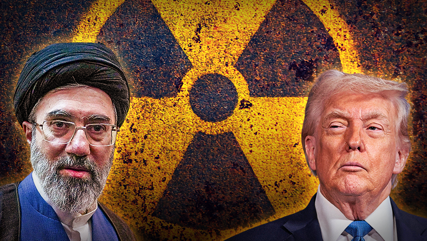 Trump and Iranian Supreme Leader Mojtaba Khamenei. The US president says he will not use nuclear weapons against Iran (Photo: Hamed Jafarnejad/ISNA/WANA (West Asia News Agency) via REUTERS, REUTERS / Jonathan Ernst, shutterstock) Trump and Iranian Supreme Leader Mojtaba Khamenei. The US president says he will not use nuclear weapons against Iran