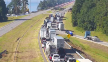 40-car pileup shuts down part of I-95 in Clarendon County