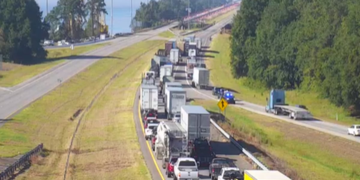 40-car pileup shuts down part of I-95 in Clarendon County