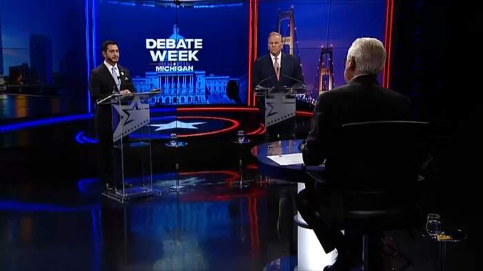 El-Sayed, Rogers trade barbs over Iran war, gas prices in Michigan Senate debate