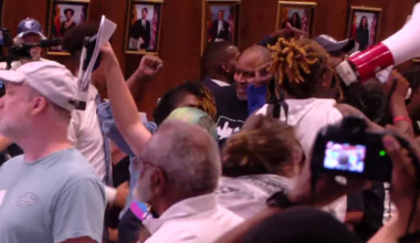 Protests, fistfight break out after data center moratorium vote postponed for 2nd time